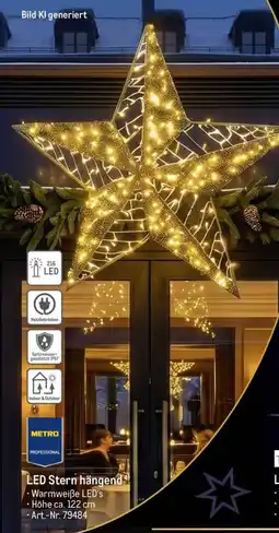 METRO METRO PROFESSIONAL LED Stern hängend Angebot