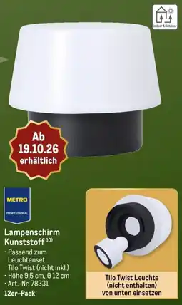 METRO METRO PROFESSIONAL Lampenschirm Kunststoff Angebot
