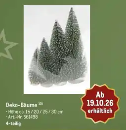 METRO Deko-Bäume Angebot