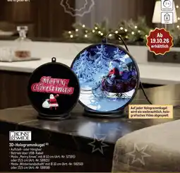 METRO KONST SMIDE 3D-Hologrammkugel Angebot