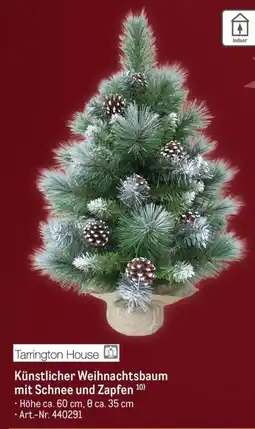 METRO Tarrington House Künstlicher Weihnachtsbaum mit Schnee und Zapfen Angebot