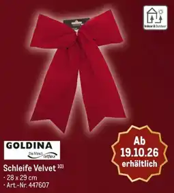 METRO GOLDINA Schleife Velvet Angebot
