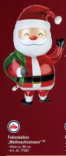METRO tib Folienballon "Weihnachtsmann" Angebot