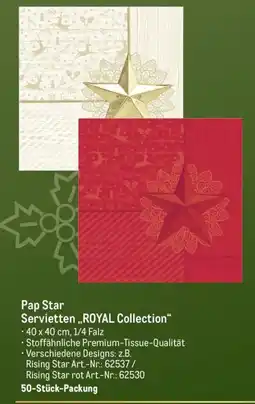 METRO Pap Star Servietten „ROYAL Collection“ Angebot