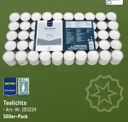 METRO Teelichte Angebot