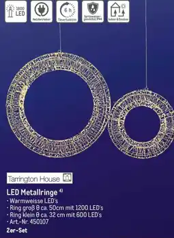 METRO Tarrington House LED Metallringe Angebot