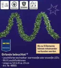 METRO METRO PROFESSIONAL Girlande beleuchtet Angebot