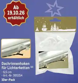 METRO Dachrinnenhaken für Lichterketten Angebot