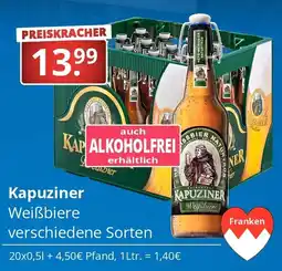 Sagasser Kapuziner Weißbier Angebot
