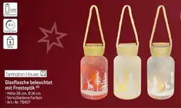 METRO Tarrington House Glasflasche beleuchtet mit Frostoptik Angebot