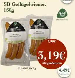 LPG Biomarkt SB Geflügelwiener Angebot