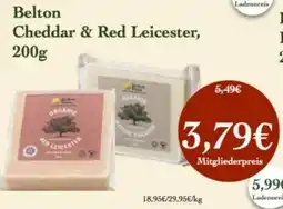 LPG Biomarkt Belton Cheddar & Red Leicester Angebot