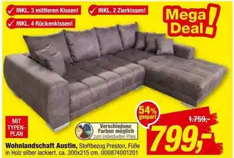 Opti Wohnwelt Wohnwandschaft Austin Angebot