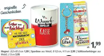 Pfennigpfeiffer Magnet Spardose Schlüsselanhänger Angebot