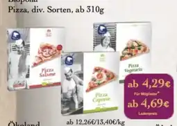 LPG Biomarkt Diopolar Pizza Angebot