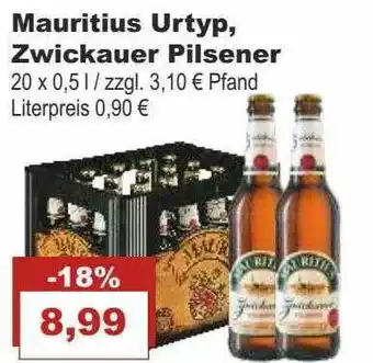 Bilgro Mauritius Urtyp, Zwickauer Pilsener Angebot