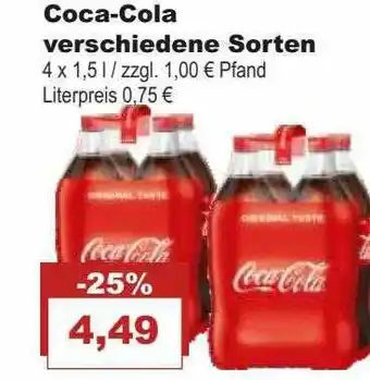 Bilgro Coca-cola Verschiedene Sorten Angebot