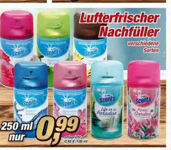 Posten Börse Lufterfrischer Nachfüller Angebot