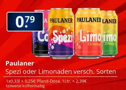 Sagasser Paulaner Spezi oder Limonaden Angebot
