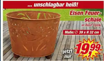 Posten Börse Eisen Feuer Schale Angebot