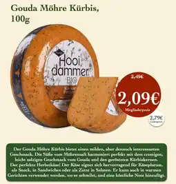 LPG Biomarkt Hooi dammer BIO Gouda Möhre Kürbis Angebot