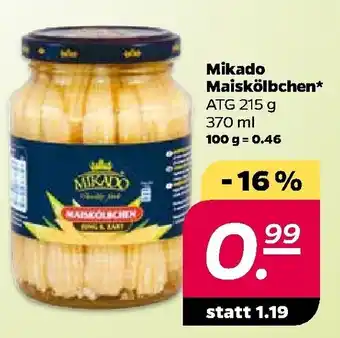 NETTO Mikado Maiskölbchen 370ml Angebot