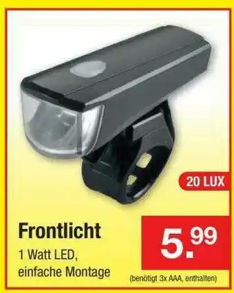 Zimmermann Frontlicht Angebot