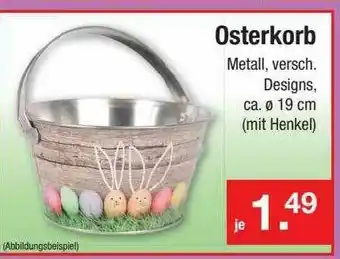 Zimmermann Osterkorb Angebot