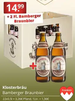 Sagasser Klosterbräu Bamberger Braubier Angebot