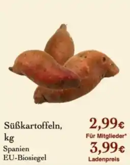LPG Biomarkt Süßkartoffeln Angebot
