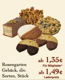 LPG Biomarkt Rosengarten Gebäck, div. Sorten Angebot