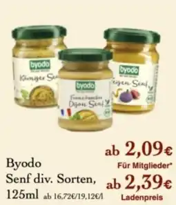 LPG Biomarkt Byodo Senf Angebot