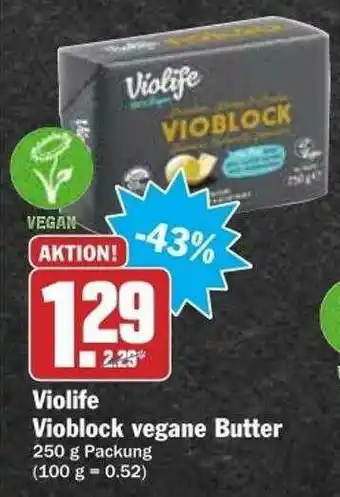 dodenhof Violife Vioblock Vegane Butter Angebot