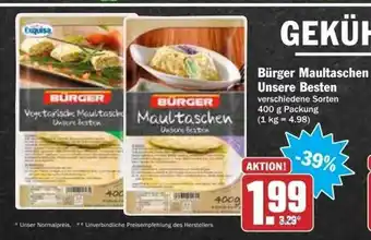 dodenhof Bürger Maultaschen Unsere Besten Angebot