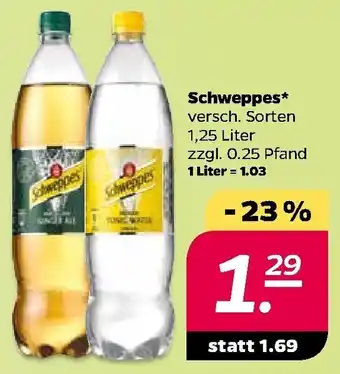 NETTO Schweppes 1,25L Angebot