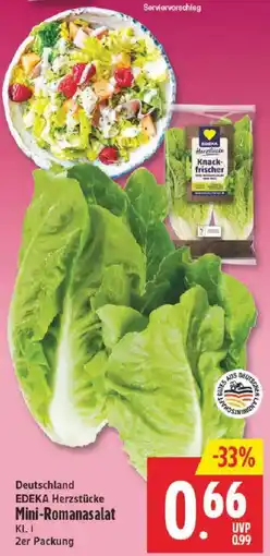 Marktkauf EDEKA Herzstücke Mini-Romanasalat Angebot