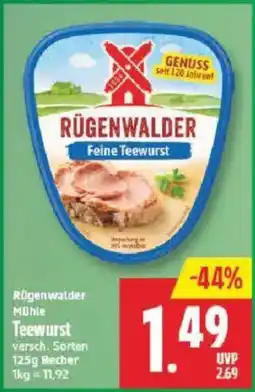 Marktkauf Rügenwalder Mühle Teewurst Angebot