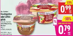 Marktkauf Dr. Oetker Löffelglück Erdbeer-Himbeer Grütze Angebot