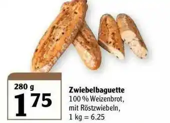 Globus Zwiebelbaguette Angebot