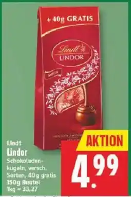 Marktkauf Lindt Lindor Schokoladenkugeln Angebot