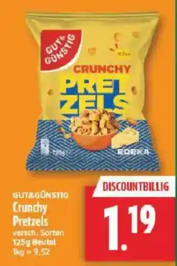 Marktkauf GUT&GÜNSTIG Crunchy Pretzels Angebot