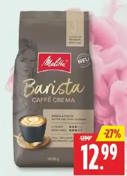 Marktkauf Melitta Barista Caffè Crema Angebot