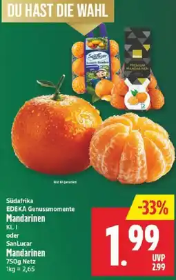 Marktkauf Südafrika EDEKA Genussmomente Mandarinen Angebot