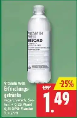 Marktkauf Vitamin Well Erfrischungsgetränke Angebot