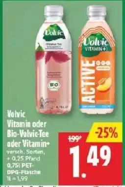 Marktkauf Volvic Vitamin oder Bio-Volvic-Tee oder Vitamin+ Angebot