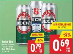Marktkauf Beck's Bler Angebot
