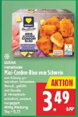 Marktkauf EDEKA Herzstücke Mini-Cordon-Bleu vom Schwein Angebot