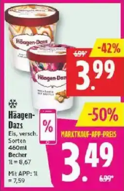 Marktkauf Häagen-Dazs Eis, versch. Angebot