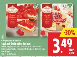 Marktkauf Coppенrath & Wiese Lust auf Torte oder Kuchen Angebot