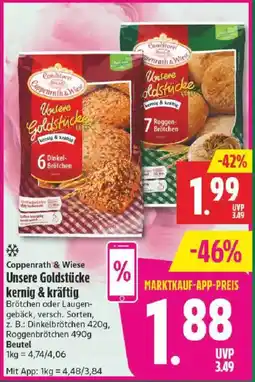 Marktkauf Coppennrath & Wiese Unsere Goldstücke kernig & kräftig Angebot